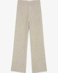 Femme Marc O'Polo Pantalon en Laine vierge mélangée beige moyen