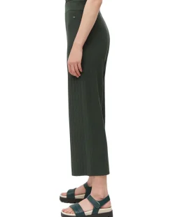 Outlet Marc O'Polo Pantalon en Maille Milano vert foncé