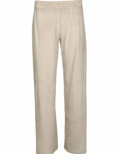 Femme Lauren Vidal Pantalon en Suédine Lou sable