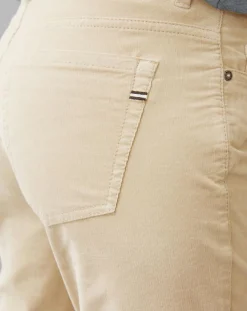 Femme Marc O'Polo Pantalon en Velours Albi Milleraies beige