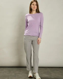 Discount Hartford Pantalon en Velours côtelé Pépite fumée