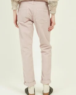 Femme Hartford Pantalon en Velours côtelé Pencil rosewood