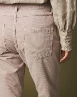 Femme Hartford Pantalon en Velours côtelé Pencil rosewood