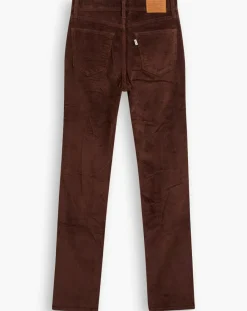 Outlet Levi's® Pantalon en Velours côtelé 724 High Rise marron
