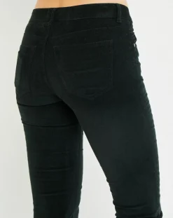 Femme Marc O'Polo Pantalon en Velours côtelé Lulea vert foncé