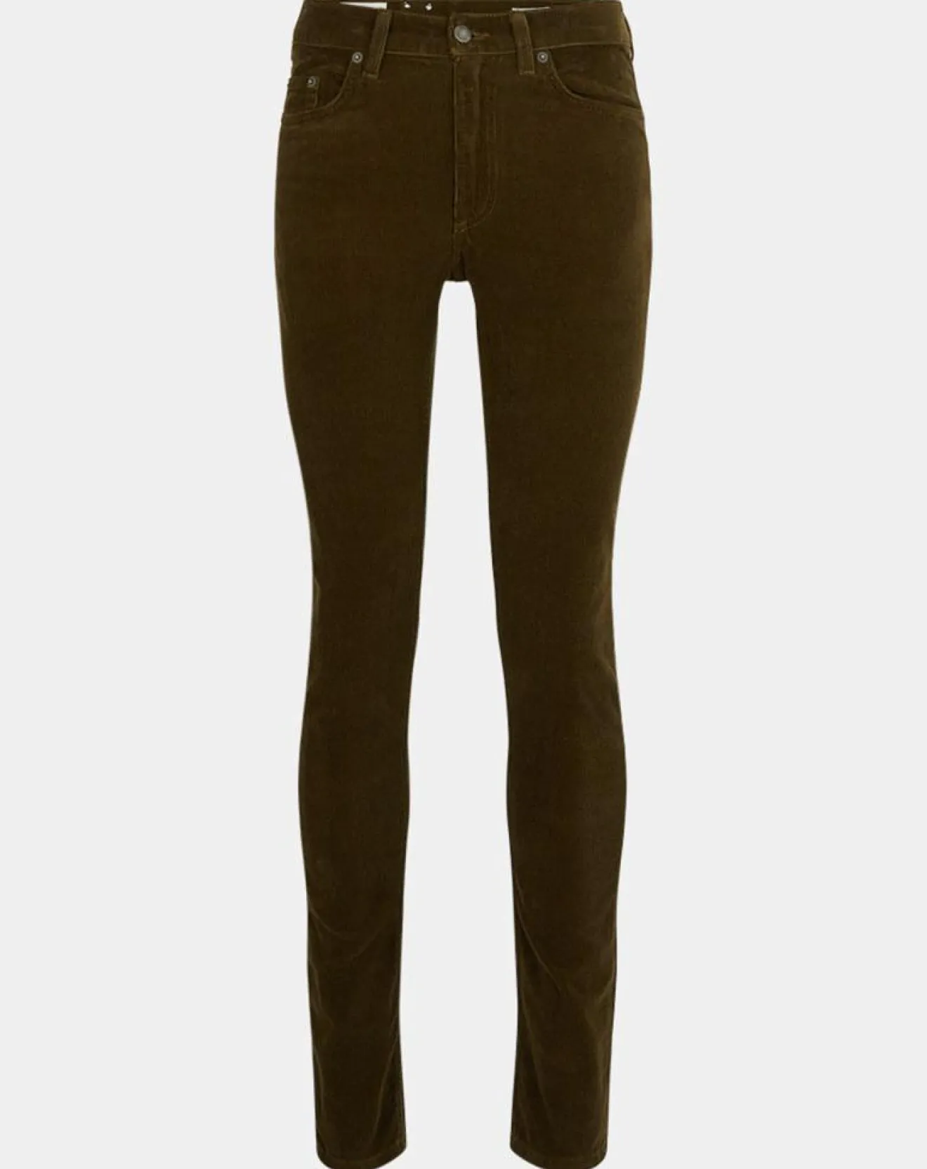 Homme Gant Pantalon en Velours côtelé kaki