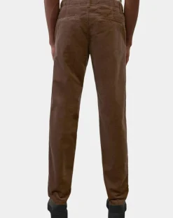 Hot Marc O'Polo Pantalon en Velours côtelé Osby stretch marron