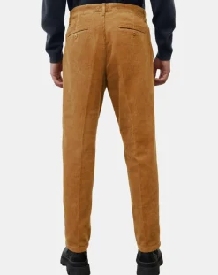 Best Marc O'Polo Pantalon en Velours côtelé 100% Coton Bio Belsbo Pleats brique