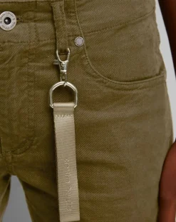 Marc O'Polo Pantalon en Velours de coton bio Slim Mavas marron