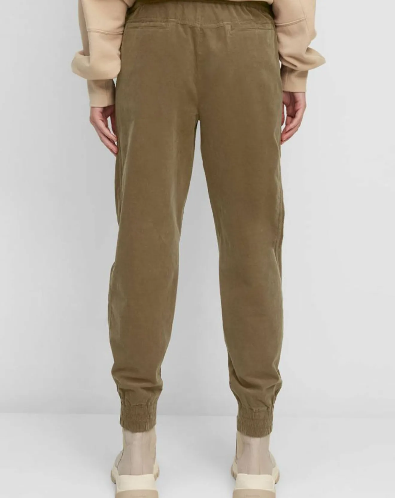 Best Marc O'Polo Pantalon en Velours de coton Milleraies kaki