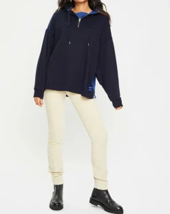 Femme Marc O'Polo Pantalon en Velours lisse Alby beige