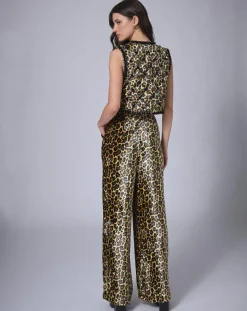 Discount Manoush Pantalon en Velours Panther unique