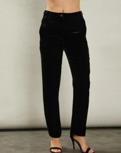 Online Hartford Pantalon en Velours Pietra noir