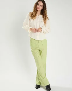 Femme The Korner Pantalon Félicie vert