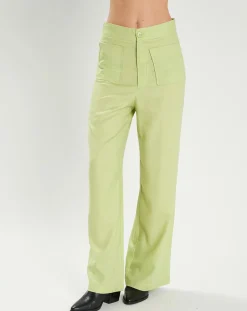 Femme The Korner Pantalon Félicie vert
