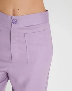 Femme The Korner Pantalon Félicie violet