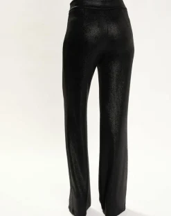 Discount Lauren Vidal Pantalon fluide Colbie noir