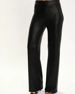 Discount Lauren Vidal Pantalon fluide Colbie noir