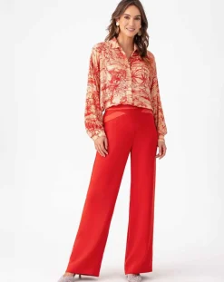 Discount Bleu Blanc Rouge Pantalon Jodie terre de sienne