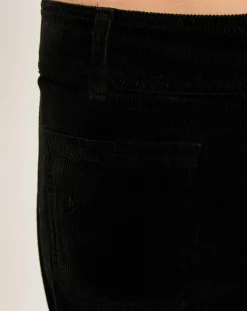 Femme Lauren Vidal Pantalon jupe-culotte Cloé noir