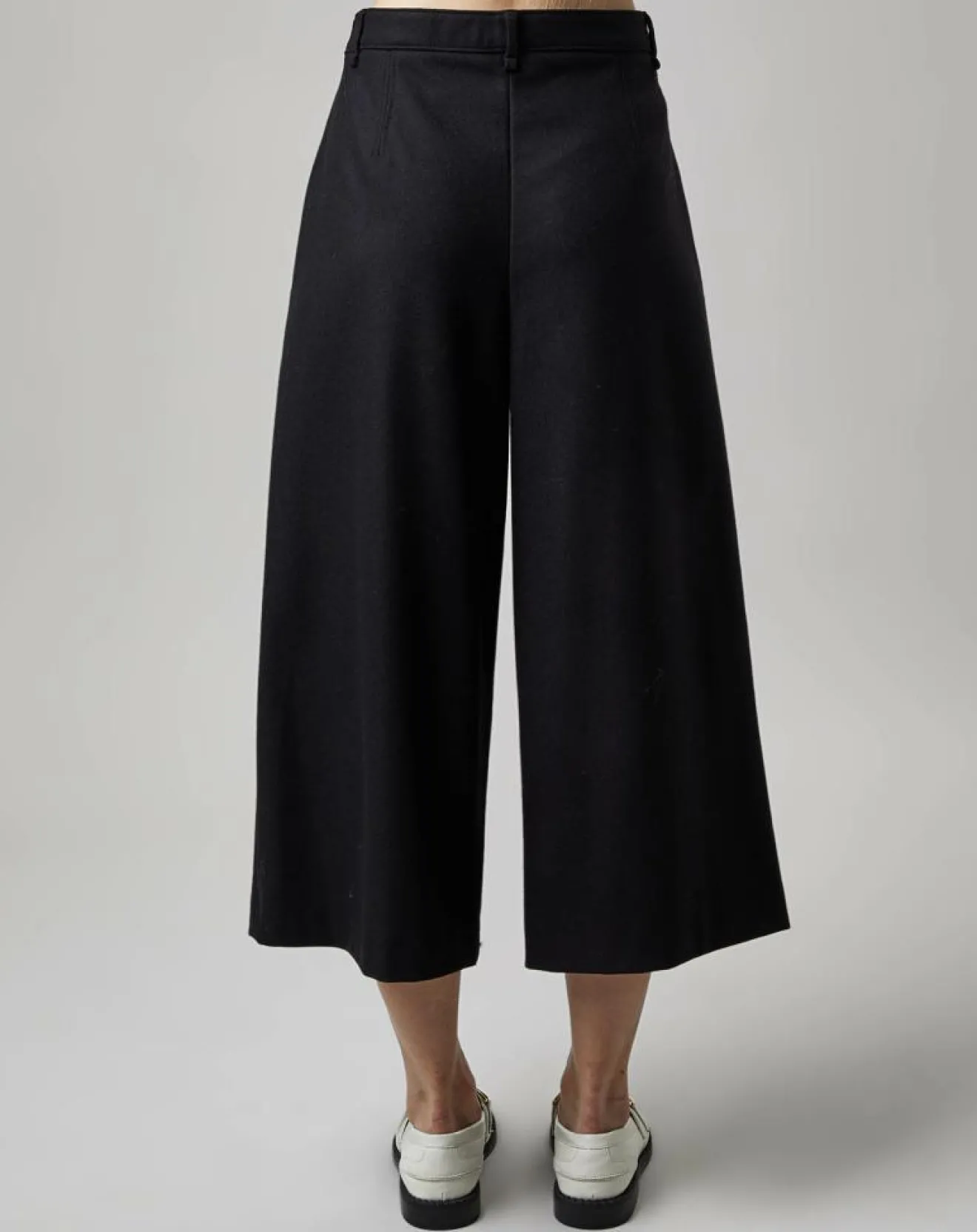 Sale Marc O'Polo Pantalon jupe-culotte en Laine mélangée noir