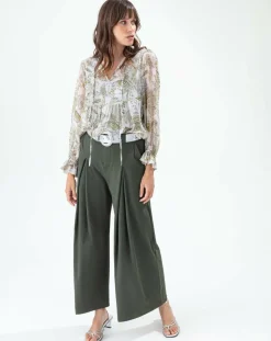Femme Indies Pantalon Kanti kaki
