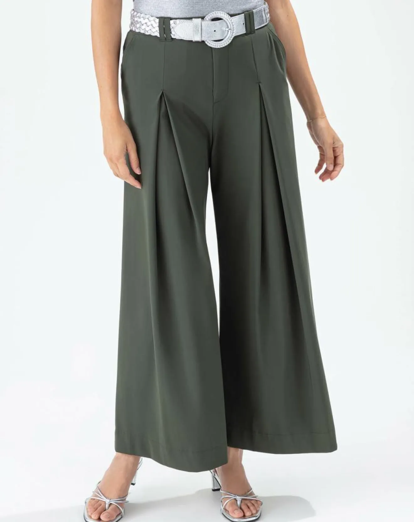 Femme Indies Pantalon Kanti kaki
