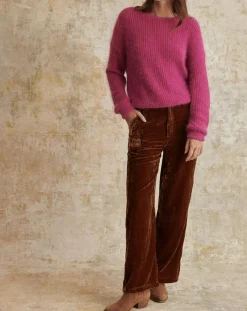 Femme Garance Paris Pantalon Klay ocre