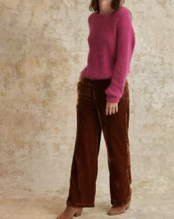 Femme Garance Paris Pantalon Klay ocre