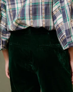 Femme Garance Paris Pantalon Klaya émeraude