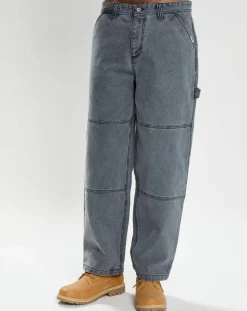 Element Pantalon large Carpenter Canvas gris