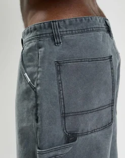 Element Pantalon large Carpenter Canvas gris