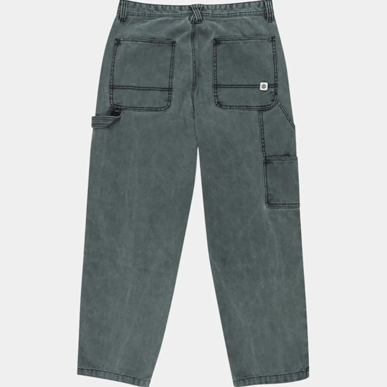 Element Pantalon large Carpenter Canvas gris