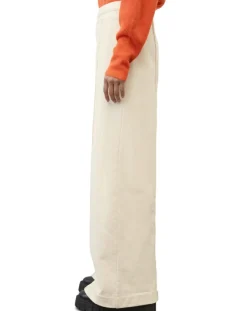 Discount Marc O'Polo Pantalon large en Molleton écru