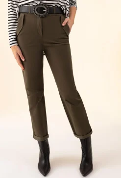 Hot Bleu Blanc Rouge Pantalon Livi vert