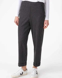 Indies Pantalon Mael rayure noire