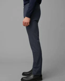Sale Marc O'Polo Pantalon Malmo Smart Rayé bleu marine