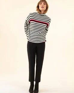 Femme Indies Pantalon Malo noir