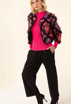 Best Bleu Blanc Rouge Pantalon Melanie noir