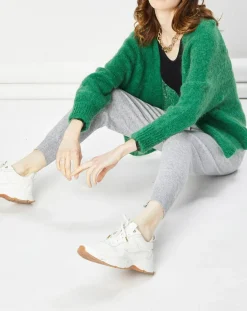 Femme La Petite Etoile Pantalon Mercure gris chiné