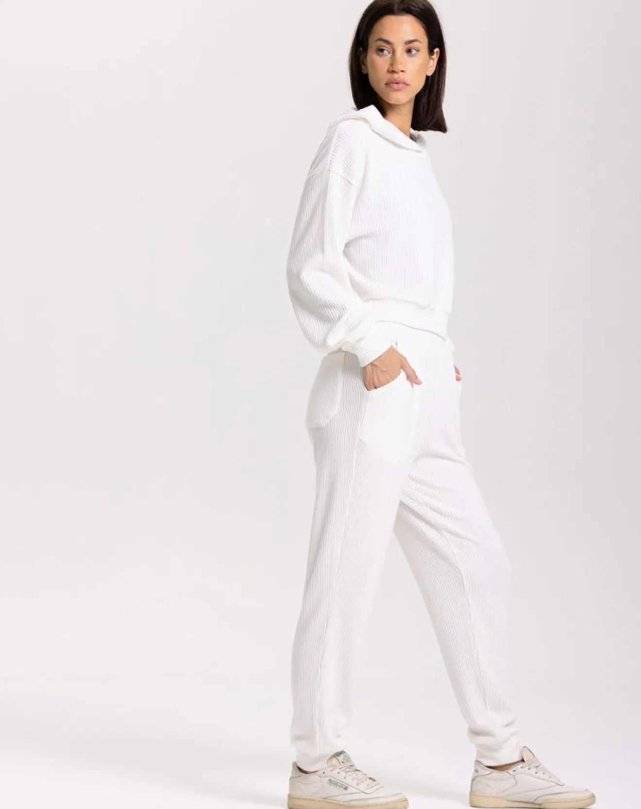 Femme Onamaste Pantalon Mika ivoire