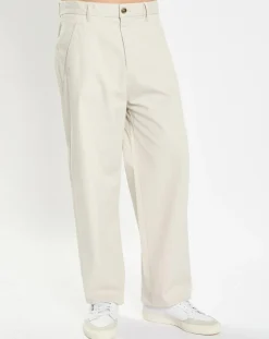 Homme Marc O'Polo Pantalon Mossbo oversize beige clair