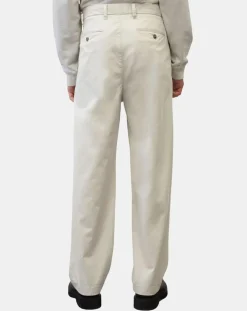 Homme Marc O'Polo Pantalon Mossbo oversize beige clair