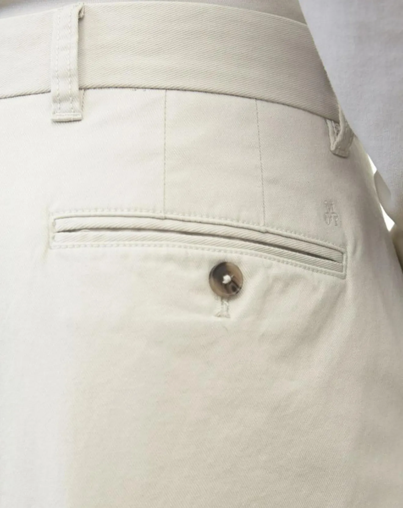 Homme Marc O'Polo Pantalon Mossbo oversize beige clair