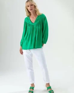 Femme Indies Pantalon Naomi blanc