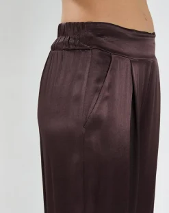 Femme Lauren Vidal Pantalon Olga raisin