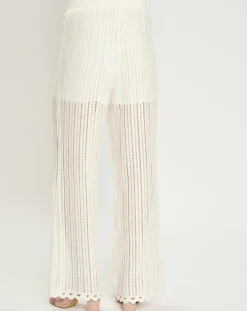 Femme Zapa Pantalon Panpi blanc