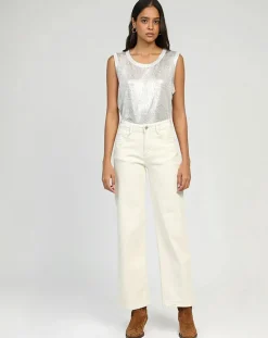 Femme An'ge Pantalon Party écru