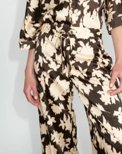 Sale Zapa Pantalon Perline chocolat