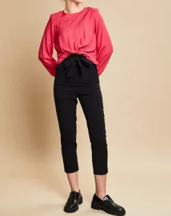 Hot Belair Pantalon Pilou noir